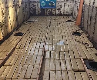 Jovem é preso com 1 ton de maconha na fronteira