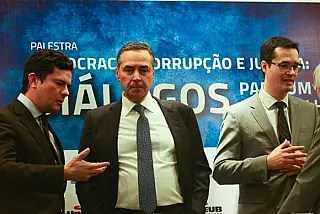 Em Brasília, Moro e Dalagnol dizem que Lava Jato não é solução para o Brasil