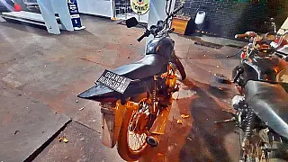 Moto furtada é recuperada pela GMD