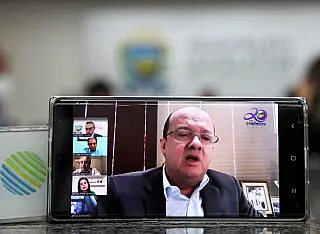 Barbosinha relata projeto social e destaca a 'mão do Governo' durante a pandemia
