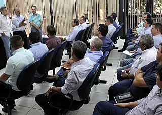 Governo se reúne com regionais da Agesul para definir estratégia viária