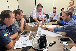 Prefeitura e Sanesul se reúnem para discutir ligações irregulares na rede de esgoto