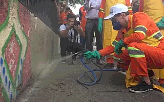Doria continuará apagando grafites em São Paulo