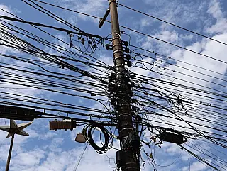 Marçal não quer mais maçaroca de fios pela cidade