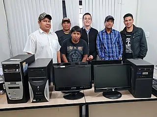 Prefeitura disponibiliza computadores para uso nas aldeias Jaguapiru e Bororó