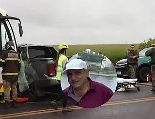 Paraguaçuense morre em colisão em MS