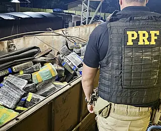 Caminhão levava quase 9ton de maconha para Guaíra