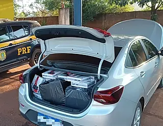 PRF apreende carga de mercadorias em Rio Brilhante