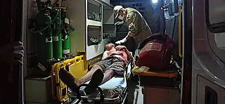 Casal é esfaqueado no Estrela Tovi