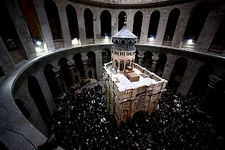 Obra de restauração do túmulo onde estaria Jesus é entregue