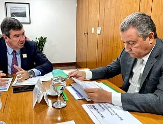 Ministro Rui Costa vem anunciar R$ 44 bilhões