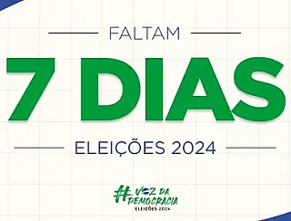 Brasileiros vão às urnas domingo que vem