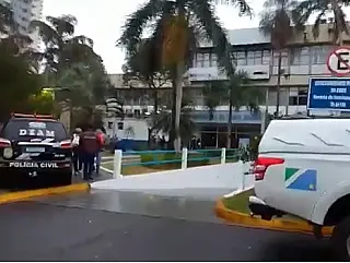 Polícia amanhece na Prefeitura de Campo Grande