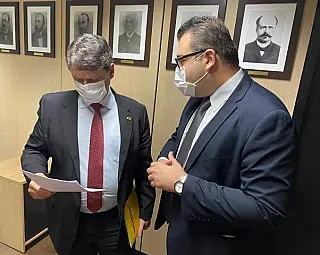 Com ministro Tarcísio, Alan Guedes pede terminal intermodal para cargas de Dourados