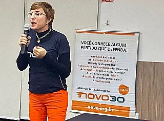 Dani disputa vaga a federal pelo Novo
