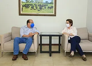 Pré-candidato pede apoio de ministra para concluir Ceasa de Dourados