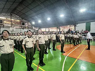 Guarda Mirim concluiu 2024 com turma de 32 alunos