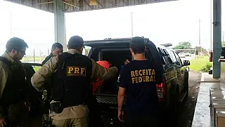 Preso latrocida que tentou fugir para o Paraguai