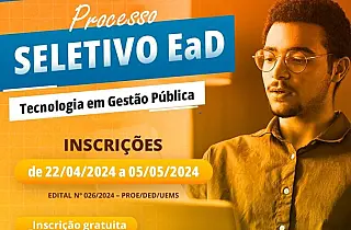 Seguem abertas até domingo as inscrições para graduação