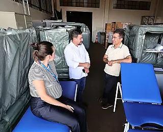 Unidades recebem equipamentos do público feminino