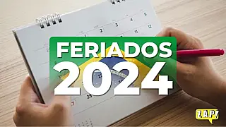 Ano de 2024 terá 10 feriados e 8 pontos facultativos