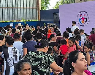 Mais de 400 pessoas são atendidas em bairro
