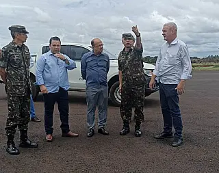 Exército promete entregar aeroporto parcial até abril