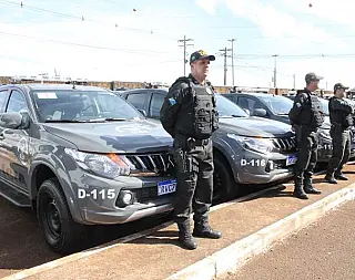 Forças de segurança mobilizadas em todo o Estado