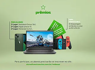Sicredi inscreve até segunda-feira em concurso