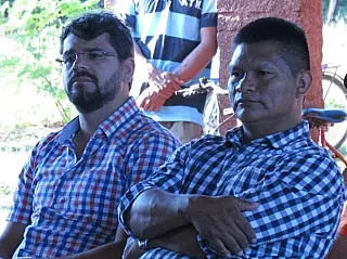 Mauricio acompanha Aguilera em demandas de indígenas