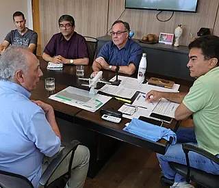 Marçal recebe presidente do Detran-MS para novas parcerias