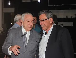 Temer é homenageado no Estado