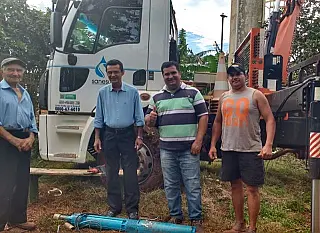 Madson intercede na Sanesul e resolve problema da falta d'água em Agrovila