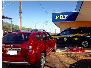 Mulher é presa com 75 quilos de cocaína que iriam render R$ 400 mil em SP
