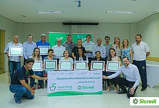 Fundo Social do Sicredi vai distribuir R$ 2 milhões