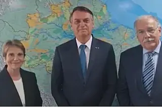 Bolsonaro quer apoio de Riedel e Contar