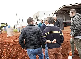 Equipe vem conferir aplicação de recursos