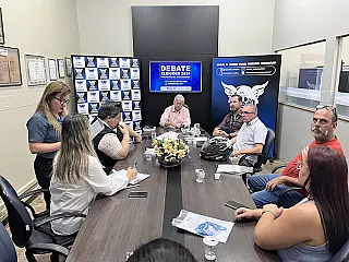 Sorteada a ordem dos candidatos no debate da Aced