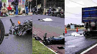 Três motociclistas morrem após acidentes em menos de 48 horas na Capital