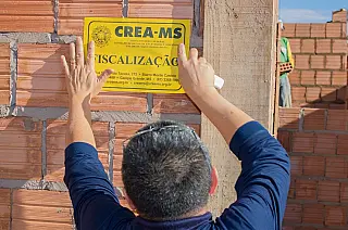 Mais de 100 fiscalizações foram realizadas diariamente pelos agentes do Crea-MS