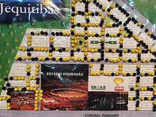 Metade do bairro no escuro