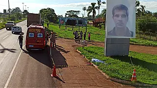 Colisão com carreta mata motociclista de 44 anos