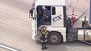 Caminhão interdita Rodoanel em São Paulo e PM é acionada