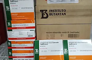 MS recebe 6,5 mil doses de Coronavac para crianças de 3 a 11 anos de idade