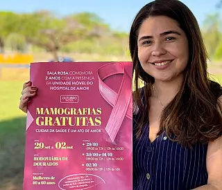 Sala Rosa se une a Hospital de Amor por saúde feminina