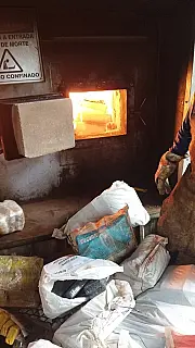Polícia queima 1,7 mil quilos de drogas apreendidas na fronteira