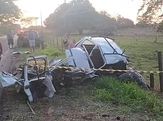 Colisão frontal mata um na estrada de Lagoa Bonita