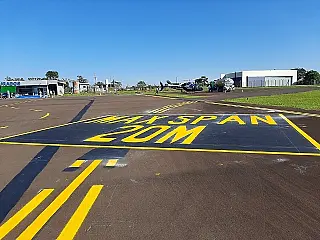 Aeroporto de Dourados ganha nova sinalização para receber voos diretos