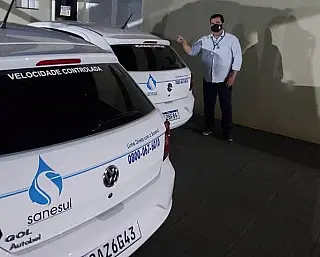 Regional da Sanesul recebe 13 novos veículos em Dourados