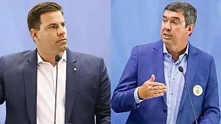 Em confronto direto, Contar e Riedel ficam frente a frente no Debate Midiamax